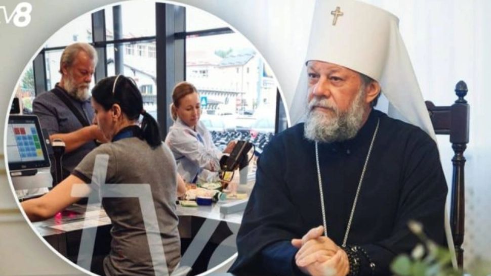 Mitropolitul Vladimir al Chișinăului și Întregii Moldovei, subordonat canonic Moscovei, surprins la shopping în România, alături de o femeie