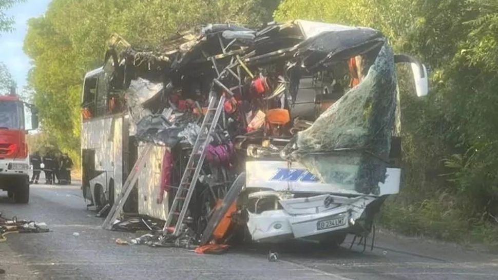 Șoferul autocarului cu români care a făcut accident în Bulgaria, pus sub acuzare