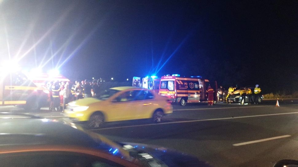 Accident teribil pe DN1: 3 pietoni spulberați, un bărbat și o fetiță de 11 ani AU MURIT