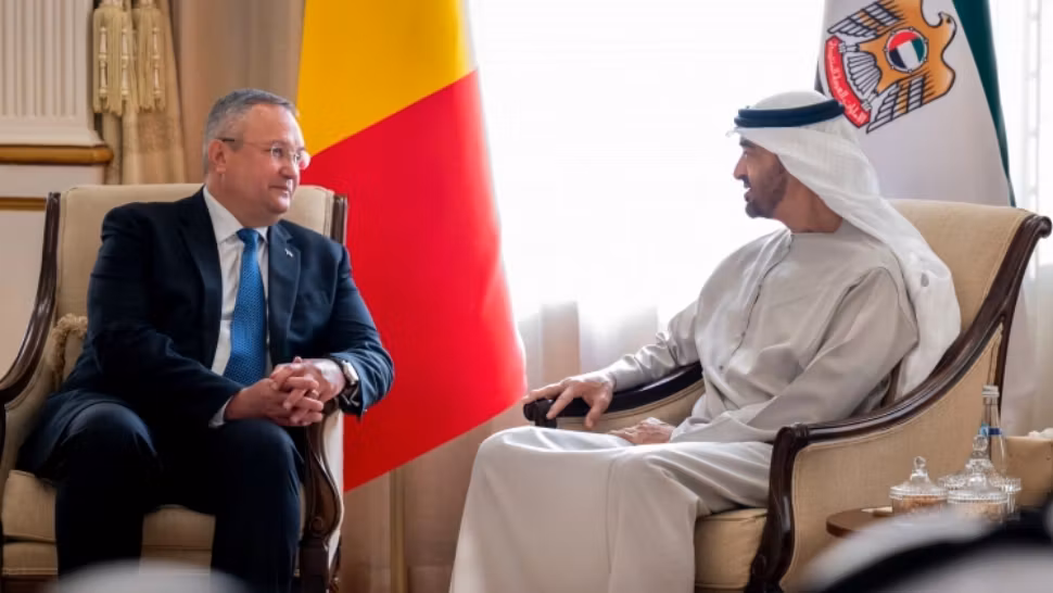 Premierul Nicolae Ciucă, discuție cu președintele Emiratelor Arabe Unite despre proiectele convenite în iunie 2022