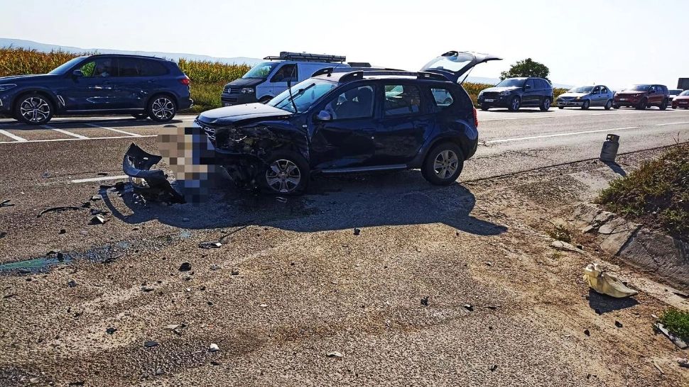 Caramabol în Bacău. 5 persoane au ajuns la spital