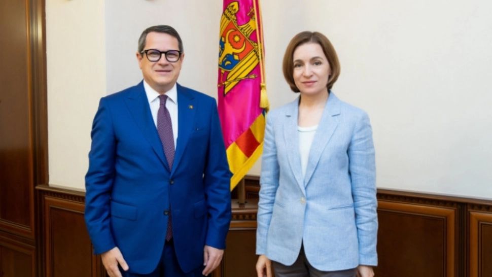 Șeful SRI Eduard Hellvig s-a întâlnit cu Maia Sandu, la Chișinău