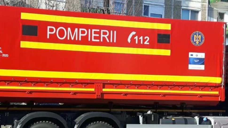 Accident teribil în Bacău - Un bărbat a murit fulgerător, lovit pe trecerea de pietoni de o autospecială ISU