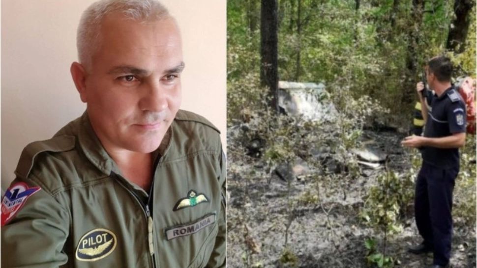 S-a aflat cine era pilotul care s-a prăbușit cu avionul în Giurgiu - Bărbatul, un fost militar, consumase alcool și nu deținea brevet de zbor