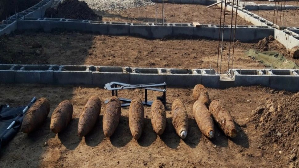 Un adevărat ARSENAL de război descoperit într-o localitatea bihoreană: toate proiectilele erau în stare de funcționare - FOTO