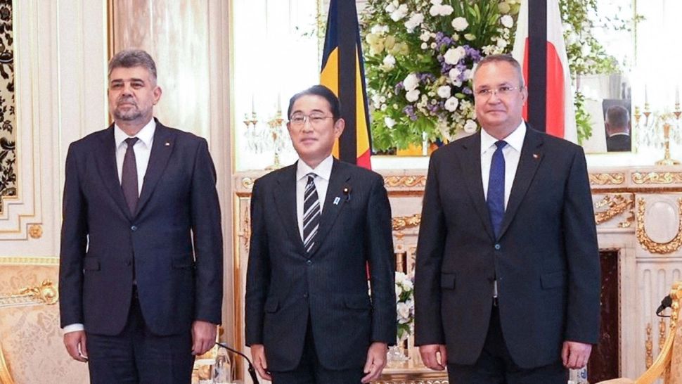 Nicolae Ciucă și Marcel Ciolacu, la Tokyo: România este angajată să dezvolte relațiile cu Japonia