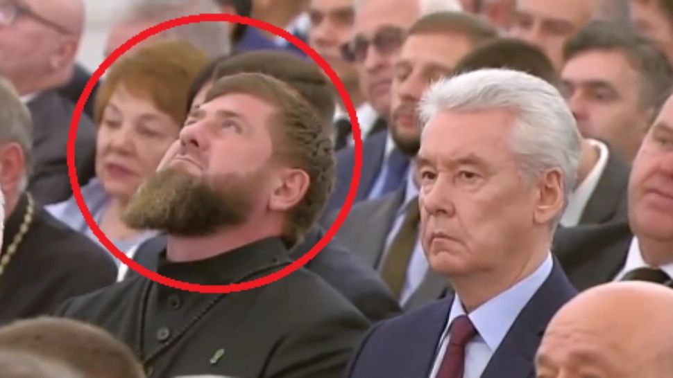 Kadîrov, în lacrimi în timpul discursului lui Putin de la Moscova. Liderul cecen nu și-a putut stăpâni emoția - VIDEO