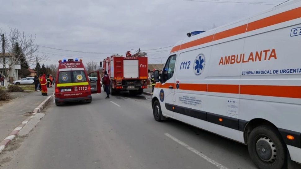 Accident grav în județul Constanța. Trei persoane au fost rănite, în urma unui impact violent