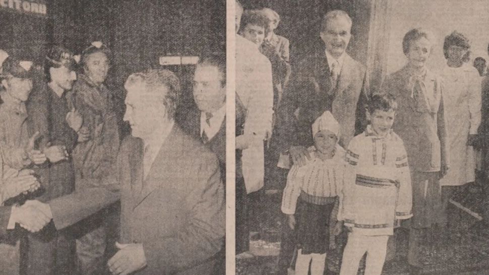 Prima zi de școală în vremea lui Ceaușescu. "Geniul" și "savanta", în centrul tuturor manifestărilor