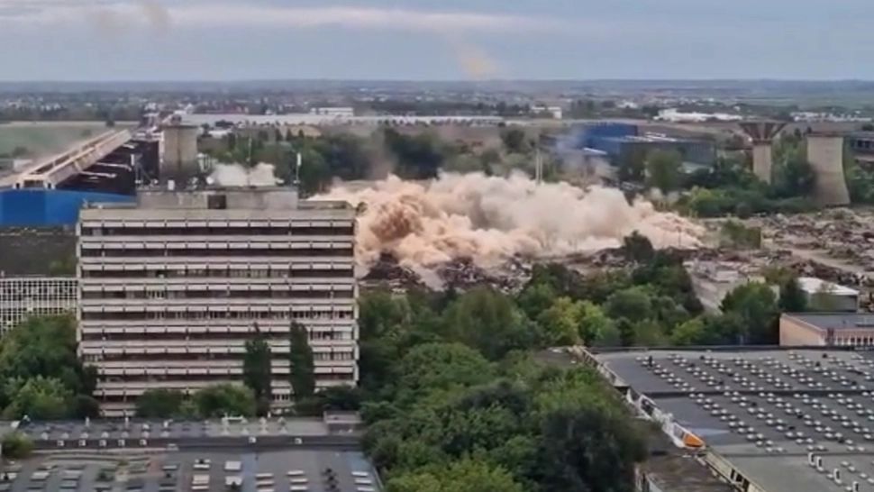 Demolarea turnurilor IMGB | Fostul șef al Gărzii de Mediu: S-a depășit de 7 ori concentrația maximă de praf - VIDEO