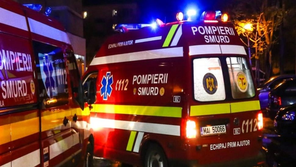 Accident grav în județul Prahova. Un copil de 10 ani a fost transportată la spital