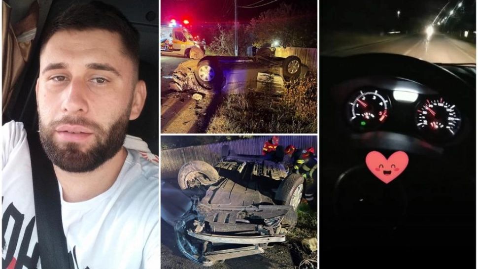 Florin și-a filmat drumul spre moarte. Tânărul care a murit la intrarea în comuna natală a avut o presimțire rea cu o zi înainte de tragedie - VIDEO