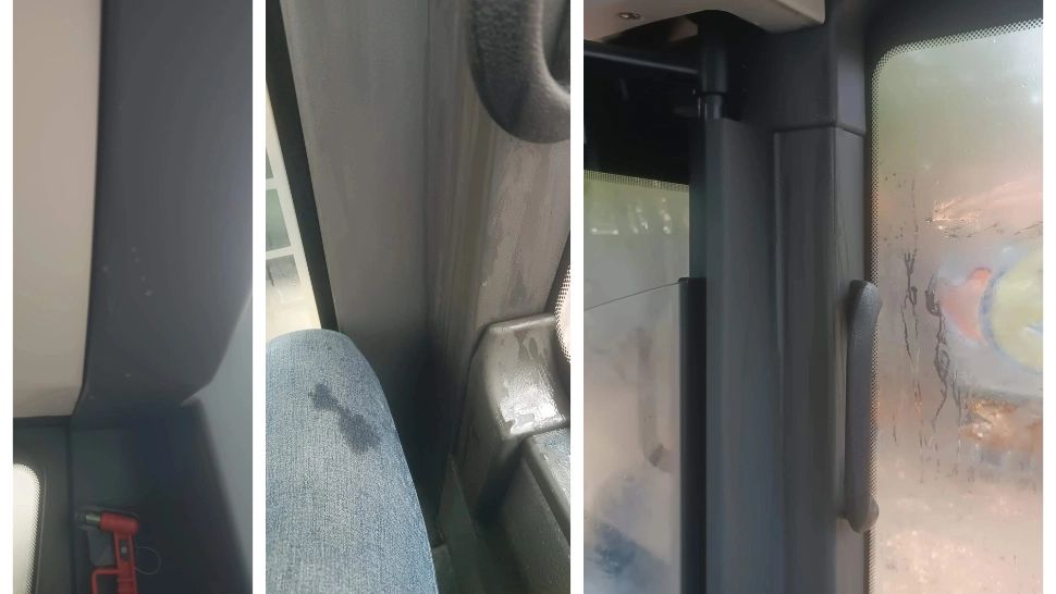 PLOUĂ în autobuzele electrice noi care circulă în Brașov - VIDEO