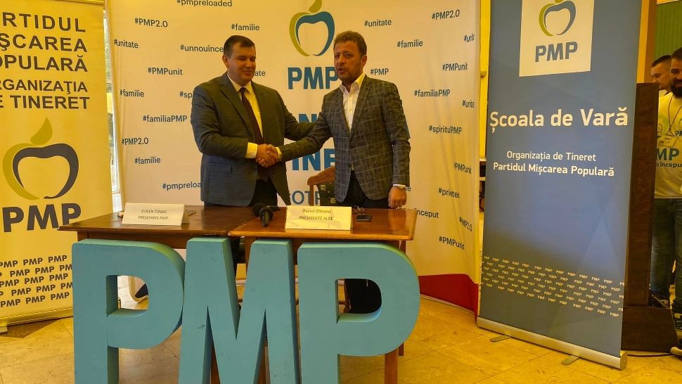 Mișcare curajoasă pe scena politică din România:"PMP invită ALDE pentru a bune bazele unui proiect comun"