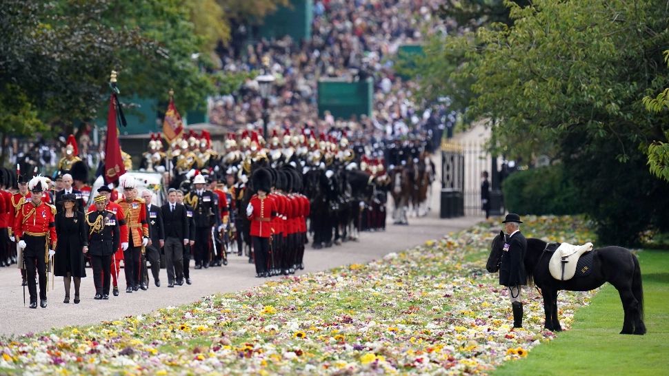 Poneiul Reginei Elisabeta a participat la înmormântare. Imaginile care au emoționat o lume întreagă - FOTO&VIDEO