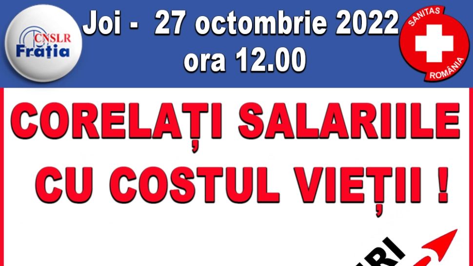 Criza economică scoate din nou oamenii în stradă: sediile ministerelor Muncii și Energiei, pichetate de membrii Sanitas