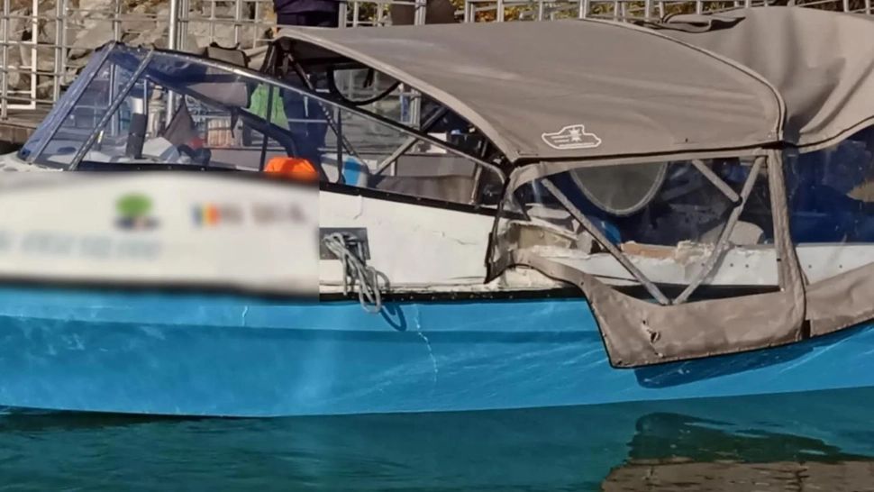 Două ambarcațiuni s-au ciocnit pe Dunăre: 4 persoane au ajuns la spital