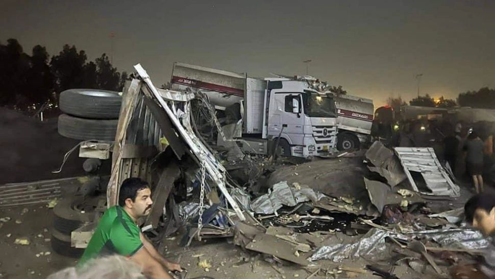 10 morţi şi peste 20 de răniţi într-o explozie la Bagdad - FOTO