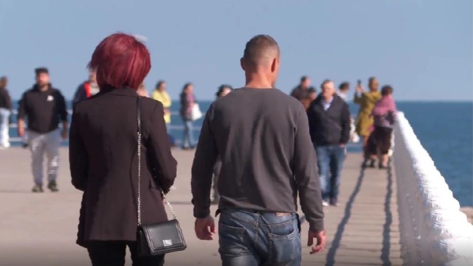 Litoralul, luat cu asalt de turiști la final de octombrie