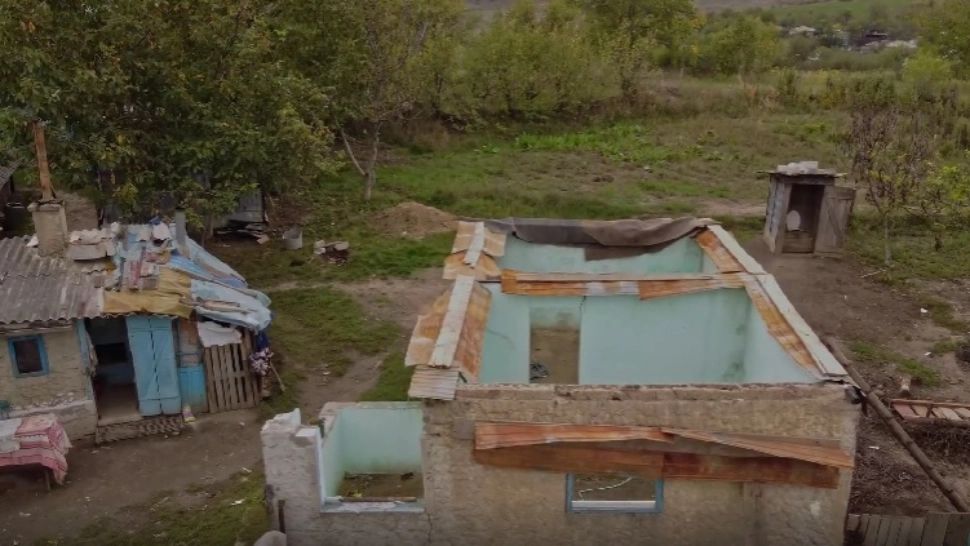 Nouă suflete rămase fără casă din cauza unui incendiu