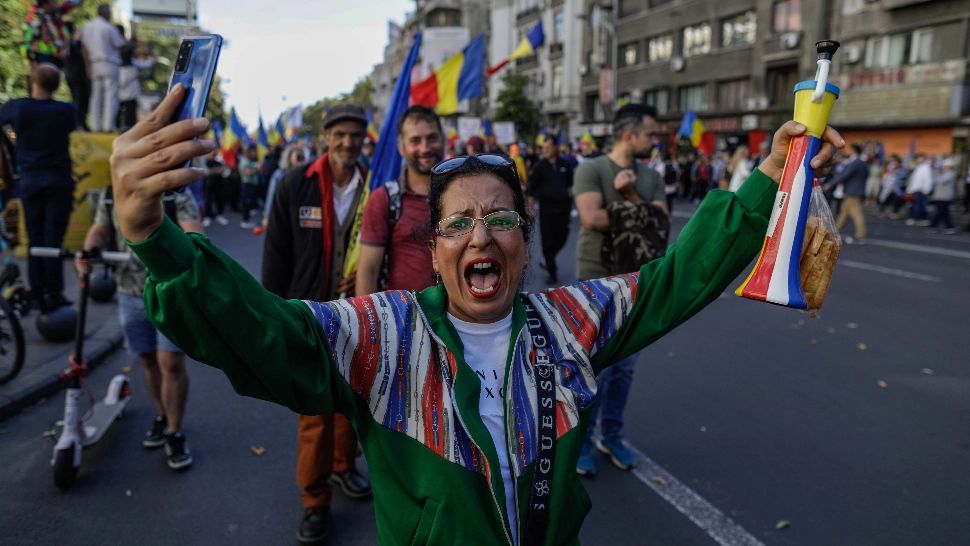 AUR se laudă cu protestul EȘUAT de duminică și anunță un nou miting - VIDEO