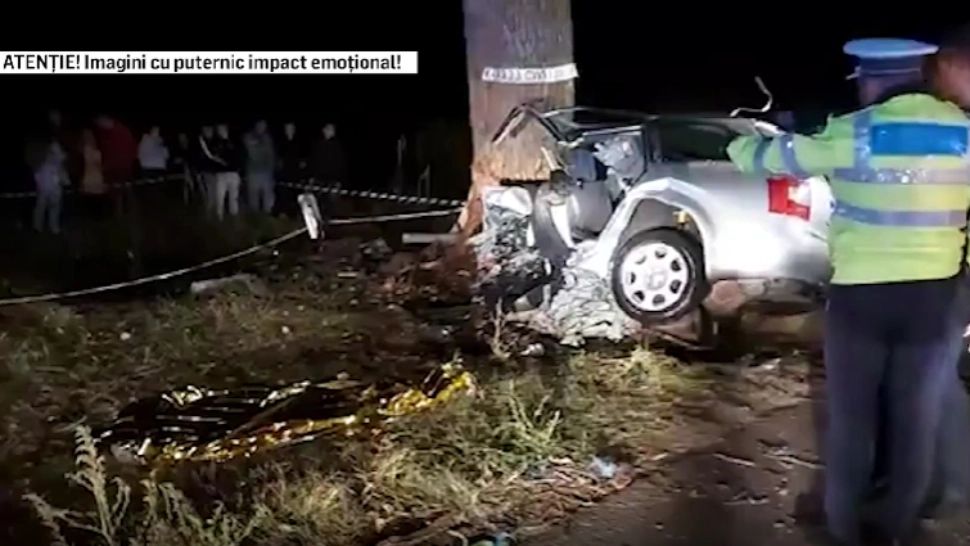 Val de ACCIDENTE GRAVE pe șoselele din țară: mai mulți morți și răniți din cauza vitezei excesive