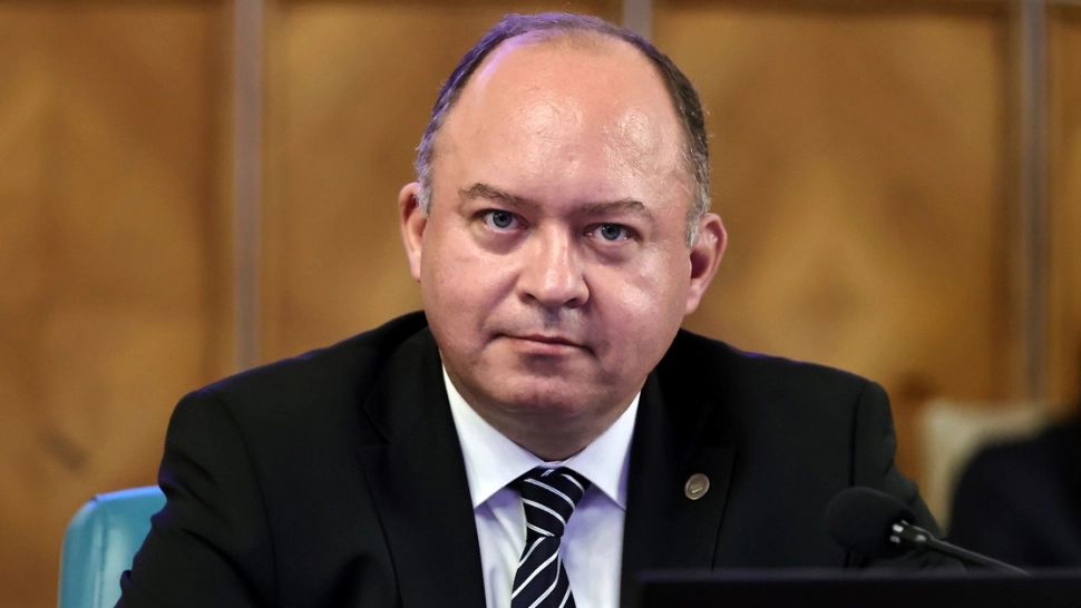 Lovitură de rachetă la 850 m de Ambasada României din Kiev! Primele IMAGINI - Reacția lui Bogdan Aurescu