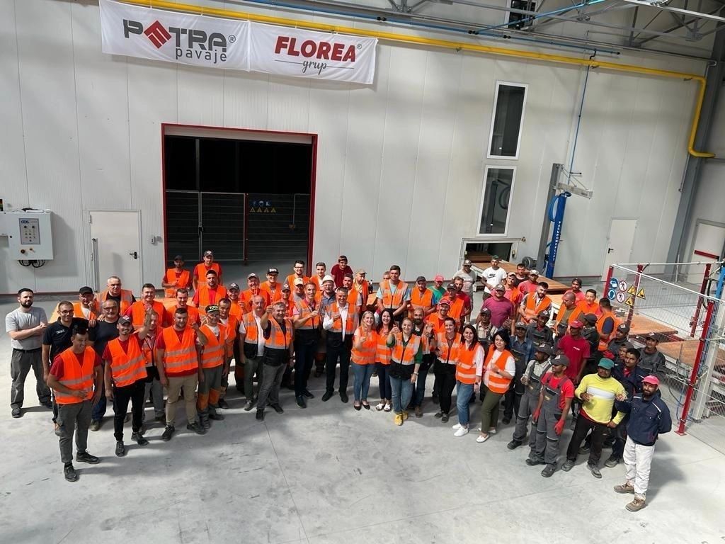 A fost pusă în funcțiune cea de a patra fabrică Petra Pavaje - Cea mai modernă și eficientă unitate de producție a prefabricatelor de beton din estul țării