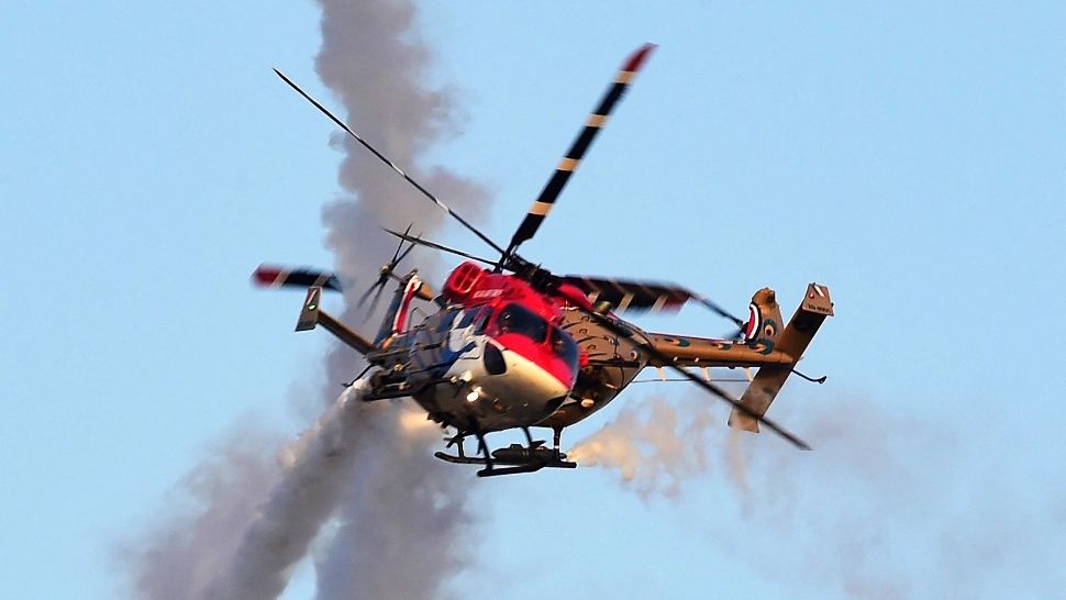 Un elicopter care se deplasa pentru a prelua răniți de la un accident s-a prăbușit