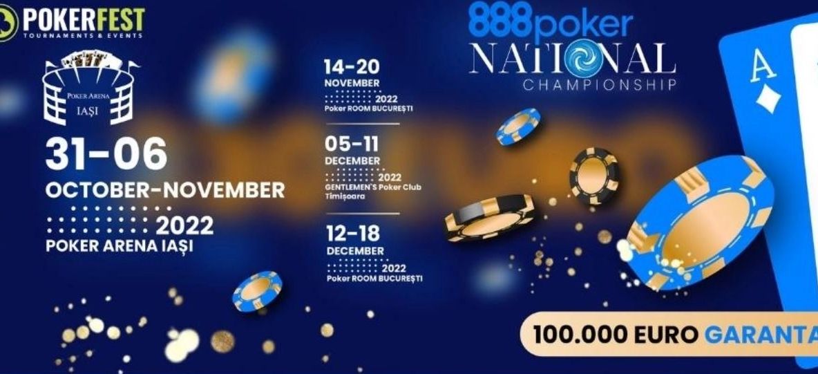 Ediția cu numărul 2 888Poker National Championship se joacă în această toamnă
