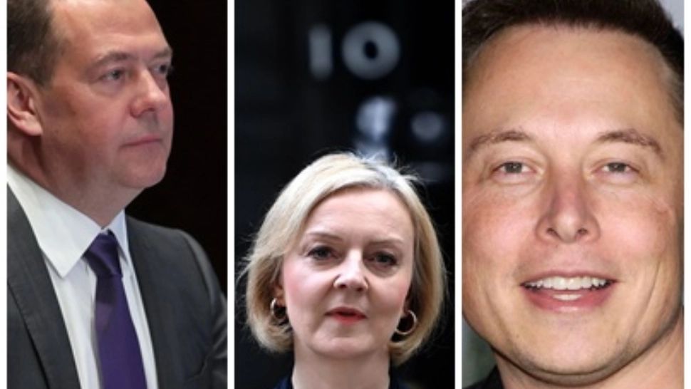 Demisia lui Liz Truss încinge Twitter-ul! Medvedev, UMILIT de Elon Musk: schimbul de replici a devenit viral