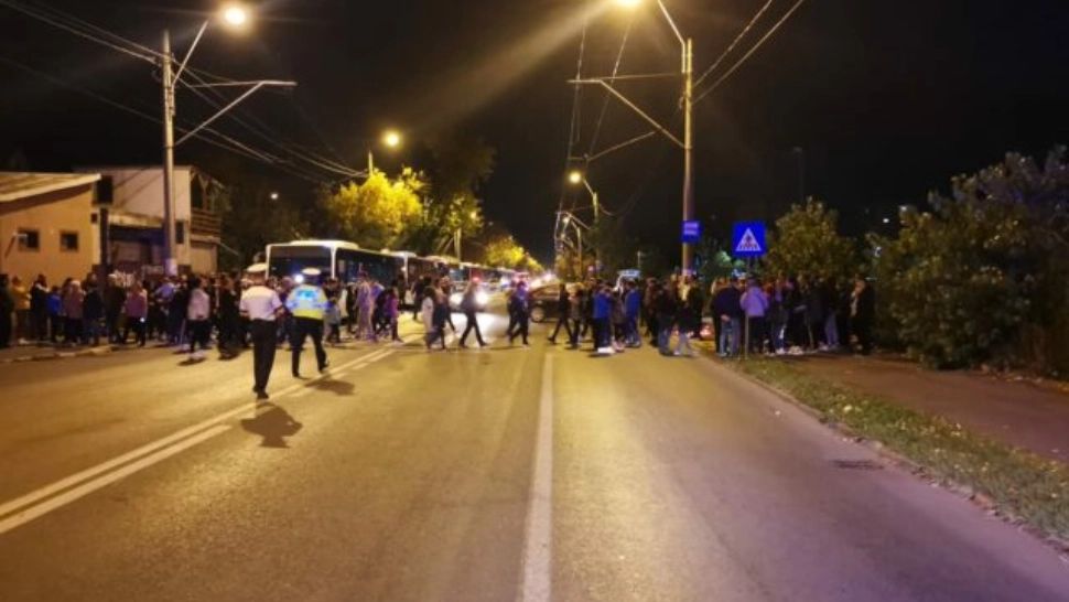 A treia zi de proteste pe cea mai sângeroasă șosea din Capitală. Oamenii cer autorităților semafor și marcaje rutiere