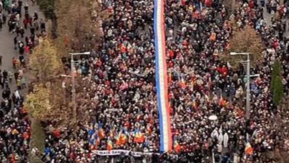 Proteste de amploare la Chișinău împotriva Guvernului. Poliția a reținut peste 55 de persoane - VIDEO