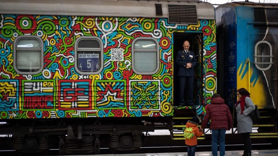 Trenurile circulă din nou pe ruta Chișinău - Kiev, după o pauză de 24 de ani - FOTO