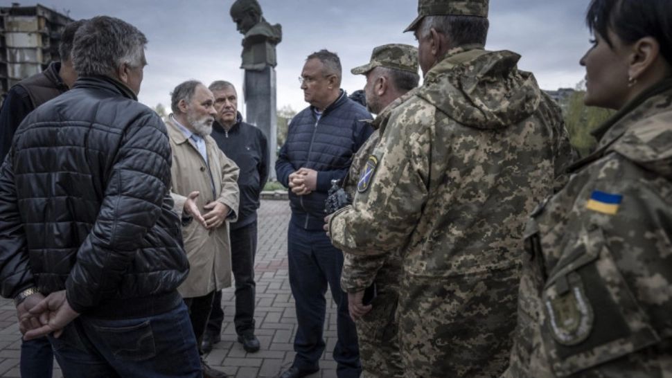 Nicolae Ciucă, la punctul de trecere a frontierei cu Ucraina, joi - Vama feroviară, redeschisă după 15 ani