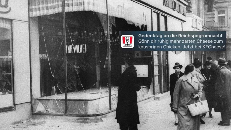 KFC, gafă uriașă în Germania. Și-a făcut promoție invocând pogromul nazist împotriva evreilor din "Noaptea de cristal"