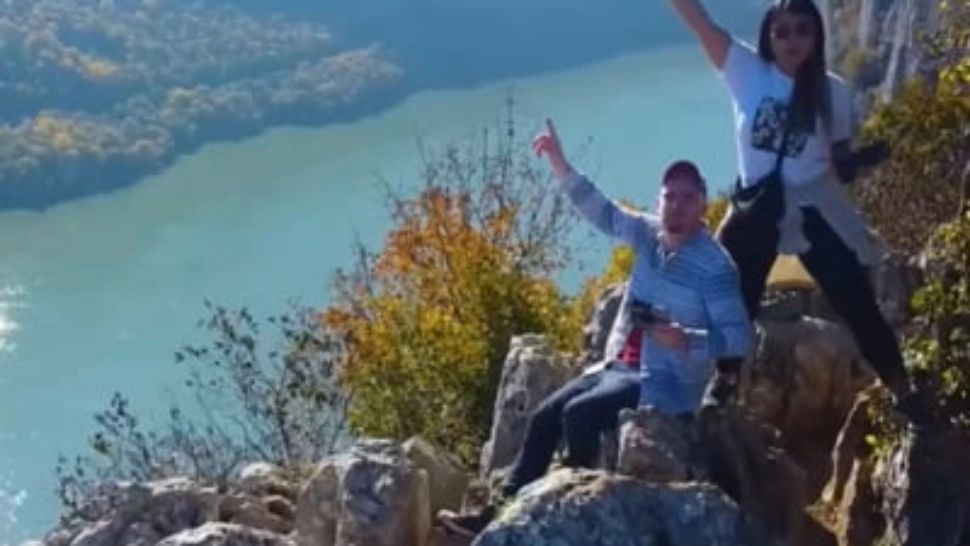 Surpriza uriașă a unor canadieni care au ajuns în Cazanele Dunării - VIDEO