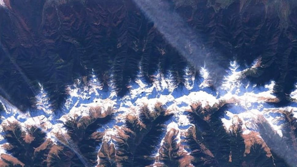 Cum se vede din spațiu unul dintre cele mai frumoase locuri din România - FOTO 