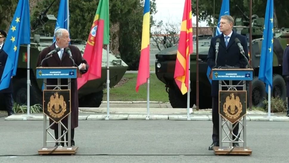 Klaus Iohannis: „Invadarea Ucrainei de către Rusia a consolidat NATO și a evidențiat capacitatea de a acționa ferm”