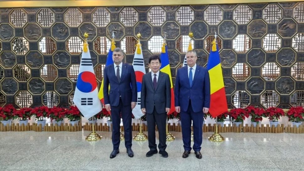 Ciucă, după întâlnirea cu președintele Adunării Naționale din Coreea de Sud: Suntem hotărâţi să consolidăm cooperarea bilaterală