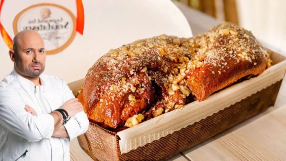 Rețeta de cozonac tradițional a lui chef Scărlătescu. Secretul unui cozonac pufos - ingredientul care face diferența