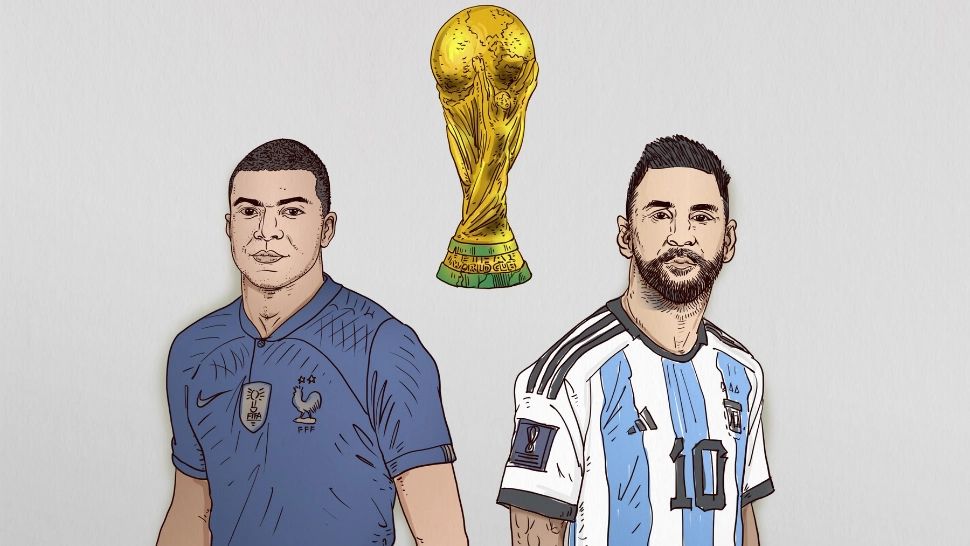 Finala Qatar 2022. Cine va câştiga al treilea titlu mondial din istoria sa: Argentina sau Franţa?