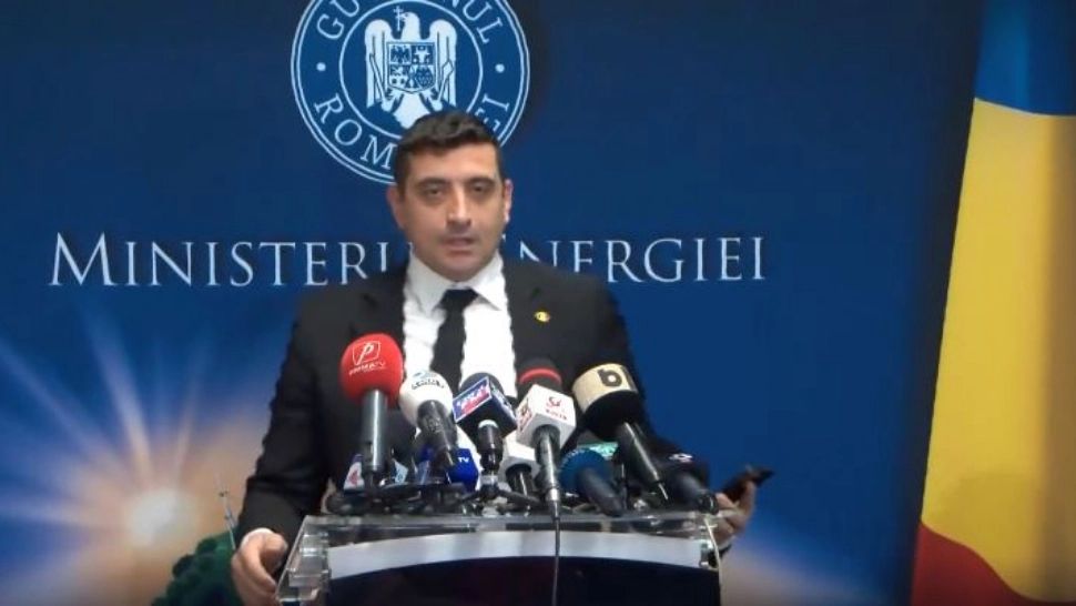 Taxa pe soare. Circ la Ministerul Energiei. George Simion îl caută prin sediu pe Virgil Popescu, după ce i-a blocat conferința - VIDEO
