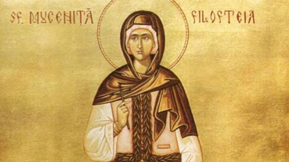 Sfânta Filofteia. Acatistul care ajută la vindecarea bolilor