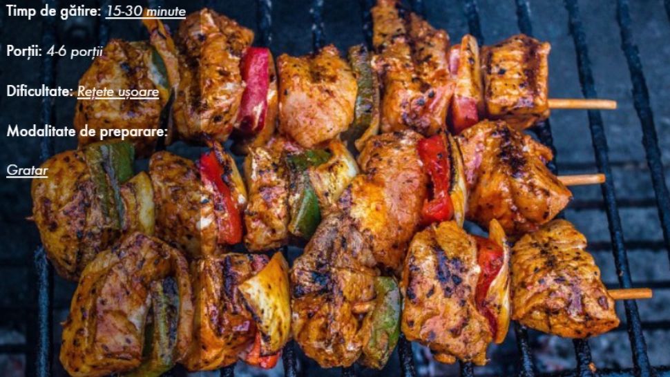 Weekend-ul bate la ușă! Adu picnic-ul la tine acasă cu o rețetă delicioasă de frigărui la grătar cu legume