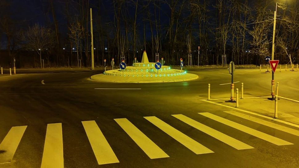  Două sensuri giratorii modulare, amplasate în Capitală pentru fluidizarea traficului. Anunțul lui Nicușor Dan