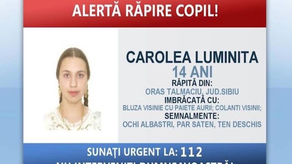 Răpirea minorei de 14 ani din Sibiu, organizată de un băiat cunoscut pe Facebook. Ce au descoperit procurorii care anchetează cazul