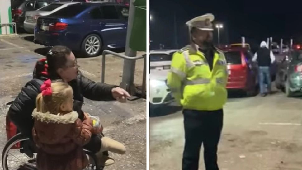 Dosar penal după ce un polițist local din Constanța a ridicat mașina unei femei cu dizabilități, deși avea semnul în geam - VIDEO