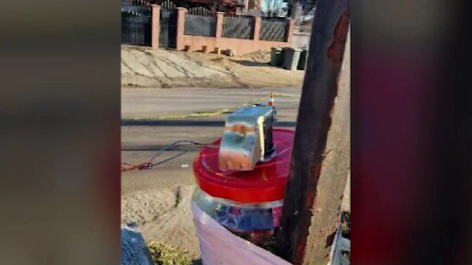  Grenadă legată de poarta unei case din Ilfov! Poliția ia în calcul un ATAC MAFIOT