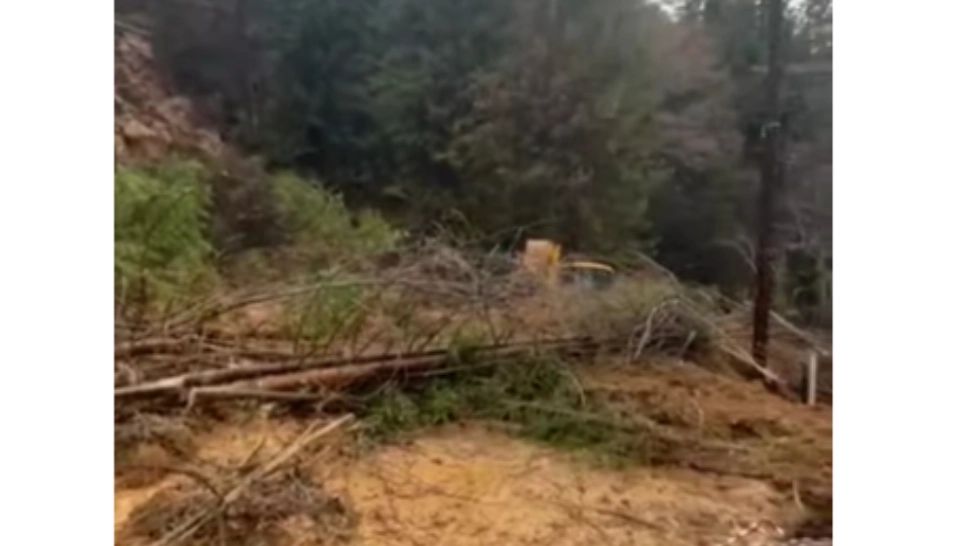 Alunecări de teren în Apuseni. Două localități au rămas complet izolate - VIDEO